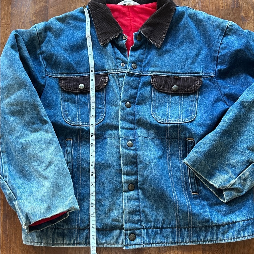 Key Imperial VTG Jacket Retro Denim Workwear Rugged Cowboy Industrial size ?​​ - Picture 3 of 15